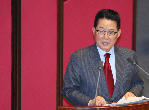 박지원 국정원장 내정자  [연합뉴스]